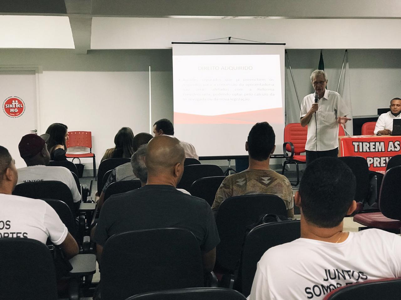 Read more about the article Betão realiza seminário para vigilantes e fala dos prejuízos da reforma da Previdência