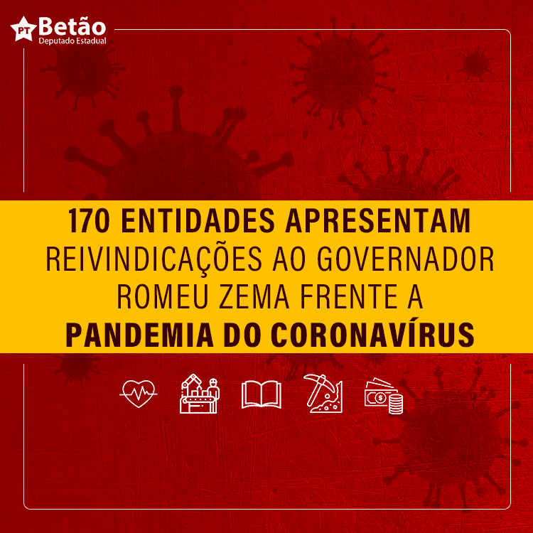 You are currently viewing Mandato do Betão se junta à outras entidades e assina documento cobrando medidas do governo Zema durante a pandemia do coronavírus