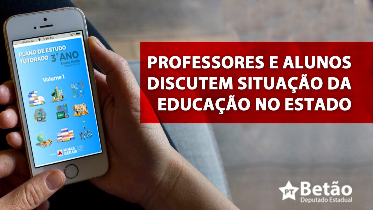 Read more about the article Comissão de Educação cobra providências urgentes do governo de Minas Gerais quanto ao ensino remoto durante a pandemia