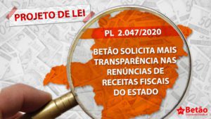 PL apresentado por Betão prevê mais transparência na divulgação das renúncias de receitas fiscais