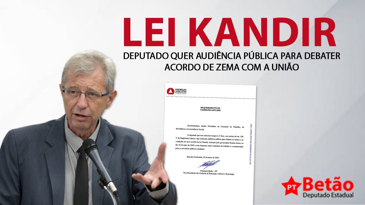 You are currently viewing Betão aprova audiência pública para debater acordo sobre a lei Kandir