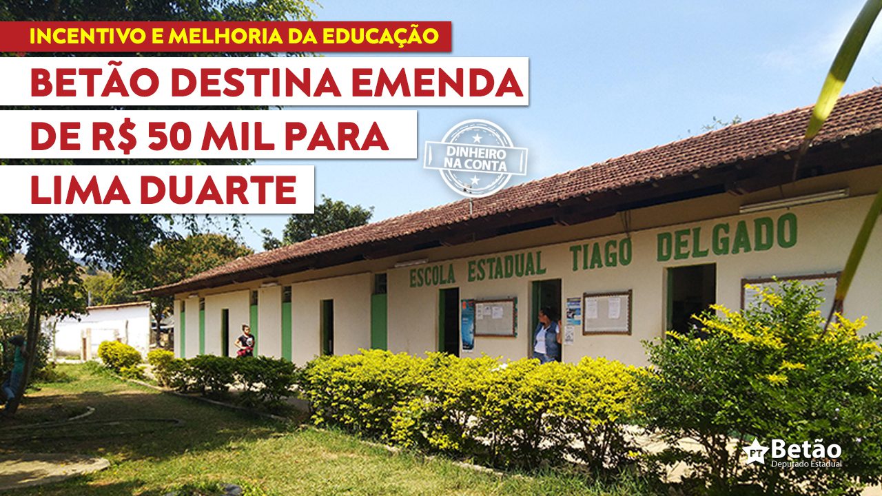 Read more about the article Recurso destinado por Betão para escola em Lima Duarte vai ajudar na melhoria do laboratório de informática